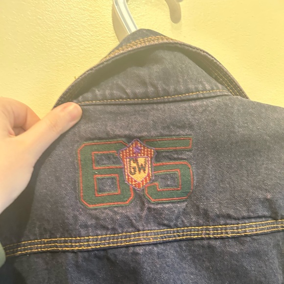 Vintage Purple Denim Jacket - Picture 5 of 5